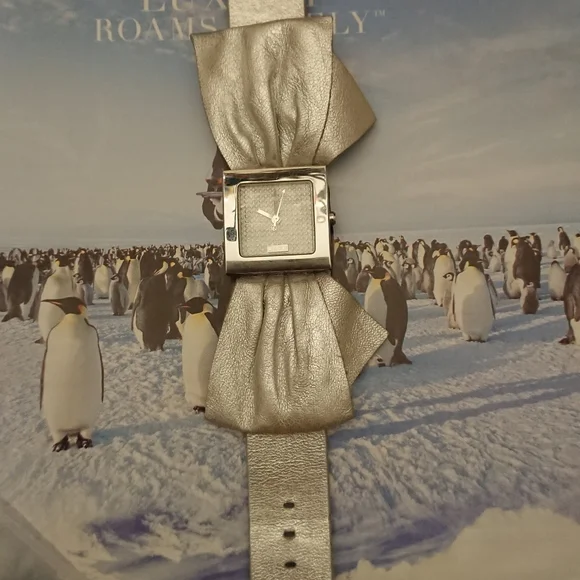 Moschino | Accessories | Moschino Time 4 Ribbon Pave Dial  display picture 2